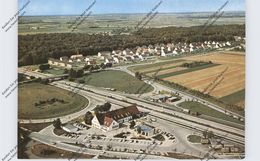 8874 LEIPHEIM, Autobahn-Rasthaus, Luftaufnahme 1964 - Günzburg