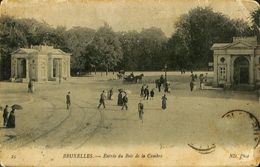 028 483 - CPA - Belgique - Brussels - Bruxelles - Entrée Du Bois De La Cambre - Forests, Parks