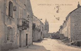 Lavigny        39        La Poste Et Rue Du Château                  (voir Scan) - Autres & Non Classés