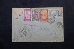 SOUDAN - Enveloppe En Fm De Bamako Par Avion Pour Nice En 1942 , Affranchissement Plaisant - L 63081 - Lettres & Documents