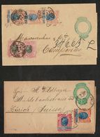 BRAZIL NEWSPAPER WRAPPERS STATIONERY 1894 - Covers & Documents