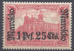 Dt. Auslandspostämter Marokko Mi.Nr. 55 IA Postfrisch - Deutsche Post In Marokko