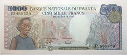 Rwanda - 5000 Francs - 1988 - PICK 22a - NEUF - Rwanda