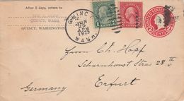 Etats Unis Entier Postal Pour L'Allemagne 1925 - 1921-40