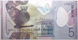 Sao Tome Et Principe - 5 Dobras - 2016 - PICK 70a - NEUF - Sao Tome And Principe