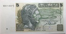 Tunisie - 5 Dinars - 2008 - PICK 92 - NEUF - Tunisie