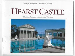 HEARST CASTLE   A Visitor'sTour For International Travelers Français*Espagnol*Deutsch* Japonais  ByNancy E.LOE - Noord-Amerika