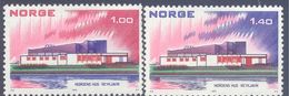 1973. Norway, The Nordic House, Mich.662-63, 2v, Mint/** - Nuevos