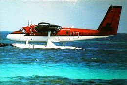 Moofushi (1995)  - MALDIVIAN AIR TAXI Seaplane "Dehavilland DHC 6"  - CPM Hydravion - Maldives