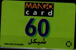 PALESTINE 2002 PHONECARD MANGO CARD USED VF!! - Palestine