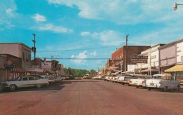 Branson Missouri, Commercial Street Scene, Autos C1950s/60s Vintage Postcard - Branson