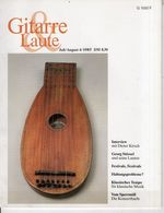 Revue De Musique -  Gitarre & Laute - N° 4 - 1985 - Dieter Kirsch - Music