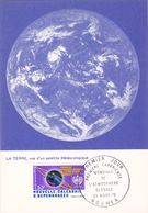 Carte-Maximum NOUVELLE CALEDONIE N° Yvert PA190 (GLOBE TERRESTRE) Obl Sp 1er Jour - Tarjetas – Máxima