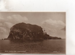 Cpa.Royaume-Uni.Bass Rock And Lighthouse. - Fife