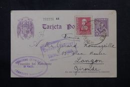 ESPAGNE - Entier Postal + Complément De Cóbreces En 1939 Pour La France Avec Cachet De Censure - L 63227 - Republicans Censor Marks