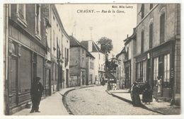 Delcampe - 71 - CHAGNY - Rue De La Gare - Edition Labry - 1914 - Chagny
