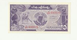 Banconota Nuova Non Circolata BANK OF SUDAN 25 PIASTRES TWENTY FIVE - AFRICA - Sudan