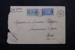 SOUDAN - Enveloppe De Bamako Par Avion Pour La France En 1928, Affranchissement Plaisant  - L 63247 - Brieven En Documenten