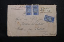 SOUDAN - Enveloppe En Recommandé De Bamako Par Avion Pour La France En 1929, Affranchissement Plaisant - L 63252 - Lettres & Documents