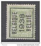 BELGIE - OBP Nr PRE 330 A  - "BELGIE 1938" - Typo - Klein Staatswapen - Préo/Precancels - (*) - Typos 1936-51 (Kleines Siegel)