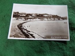 VINTAGE UK ENGLAND: CORNWALL Falmouth Gyllyngvase Beach From West Sepia Excel - Falmouth