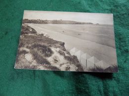 VINTAGE UK ENGLAND: CORNWALL Newquay Fistral Beach Sepia 1931 Hartnolls - Newquay