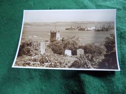 VINTAGE UK ENGLAND: CORNWALL Falmouth Panorama With Ships Sepia Judges - Falmouth