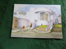 VINTAGE UK ENGLAND: CORNWALL St Ives Tate Gallery Kris Major Art Colour - St.Ives