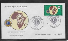 Gabon - Enveloppe 1er Jour - TB - Gabun (1960-...)