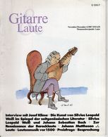 Revue De Musique -  Gitarre & Laute - N° 6 - 1987 - Josef Klima - Música