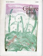 Revue De Musique -  Gitarre & Laute - N° 3 - 1988 - - Muziek