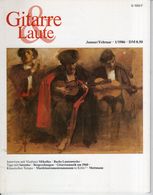 Revue De Musique -  Gitarre & Laute - N° 1 - 1986 - Musica