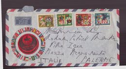 Allemagne, Enveloppe Du 26 Février 1964 De Nürnberg Pour Palerme - Sonstige & Ohne Zuordnung