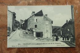 ORGELET (39) - GRANDE RUE ET RUE DE LA TISSERIE - Orgelet