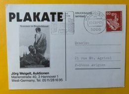 10245 -  Carte Plakate Auktionen 1987  Hannover 17.02.1987 - Storia Postale