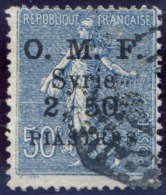 Syrie N°87 Variété "2," De La Surcharge Décalée Vers La Gauche - Oblitéré - (F511) - Gebraucht