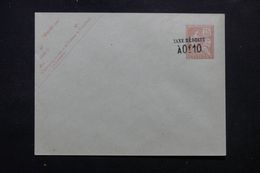 ALEXANDRIE - Entier Postal Type Mouchon Surchargé Taxe Réduite à 0f10 , Non Circulé - L 63311 - Storia Postale