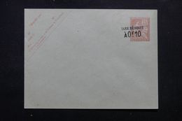 ALEXANDRIE - Entier Postal Type Mouchon Surchargé Taxe Réduite à 0f10 , Non Circulé - L 63311 - Lettres & Documents