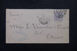 ESPAGNE - Enveloppe De Madrid Pour La France En 1885, Affranchissement Plaisant  - L 63323 - Briefe U. Dokumente