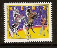 WEST GERMANY 1992 Mi 1600** Circus [L 142] - Cirque