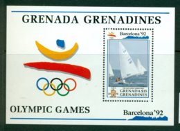 GRENADA - GRENADINES 1992 Mi BL 238** Olympic Summer Games, Barcelona - Sailing [A2450] - Summer 1992: Barcelona