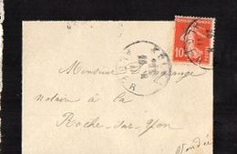 C1    1911  Lettre Pour La France - Storia Postale