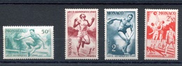 RC 17870 MONACO N° 319 / 322 - ATHLÉTISME ET BASKET  NEUF ** TB  MNH VF - Summer 1948: London