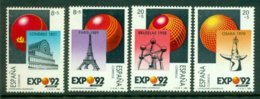 SPAIN 1989 Mi 2871-74** World Expo, Sevilla [A4899] - 1992 – Séville (Espagne)