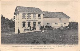 Baume-les-Messieurs         39      Restaurant Le Belvédère Des Roches       (voir Scan) - Baume-les-Messieurs