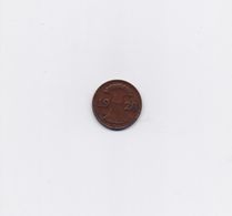 GERMANY DEUTSCHES REICH 1928 D 1 PFENNIG COPPER COIN - 1 Rentenpfennig & 1 Reichspfennig