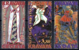 CROACIA 1995 - CORBATAS - YVERT Nº 275/277** - Textile