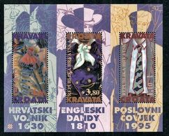 CROACIA 1995 - CORBATAS - YVERT BLOCK Nº 12** - Textile