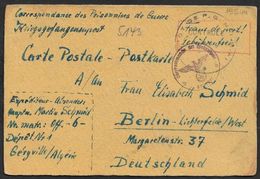 1944 PRISONNIERS DE GUERRE - KRIEGSGEFANGENENPOST - GÉRYVILLE,  DÉPOT / LAGER Nr.1, ALGERIE A BERLIN - CENSURE Et DÉPOT - Lettres & Documents