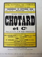 CHOTARD & Cie , De Roger-Ferdinand  (origine: La Petite Illustration Daté 1928 )  Pub Parfumerie NEIGE DES CEVENNES - French Authors